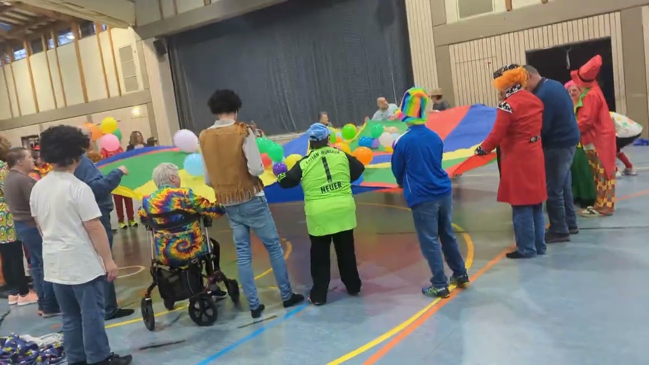 2026-02-09 - Behindertensport - Fasching - Schwungtuch