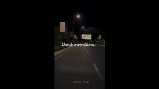 Walau ku tak akan bisa//Story wa 30 detik//lirik lagu galau