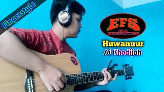 Sholawat Huwannur - AI KHODIJAH Cover Fingerstyle Guitar