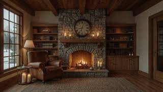 Piano Jazz Music | Warm Living Room Ambience for Background Relaxation