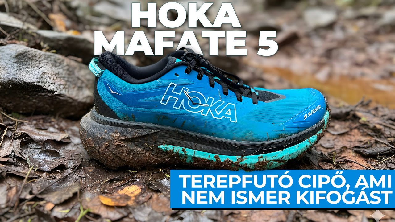 video Hoka Mafate 5 terepfutó cipő