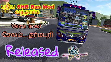New SNB BusMod For Bus Simulator Indonesia