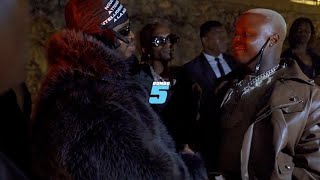 Diamond Na Harmonize Wakumbatiana Baada Ya Kukutana Uso Kwa Uso Uchochoroni Tuzo Za Trace Zanzibar