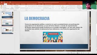 Exposición sobre la Democracia y sus Principios - Erick Vargas