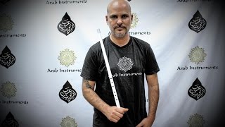 Hicaz Song Improvisation - Arabic White Ney - Tuning Re Bayat