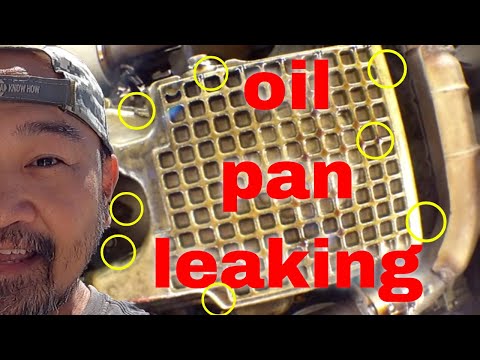 HOW TO REPLACE OIL PAN GASKET '01-'06 Mazda Tribute Ford Escape | Fix It Angel