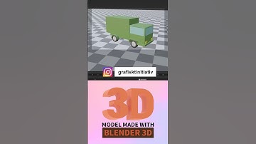 Truck Rig Psysics in Blender, #blender3d #blender #blendertutorial #shorts #illustration #youtube