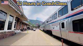 America's best scenic train  Amtrak California Zephyr | Chicago to San Francisco|52 hours journey