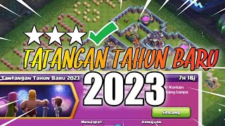 Cara meratakan tantangan tahun baru 2023 | coc | clash of clans | lucky blk gaming
