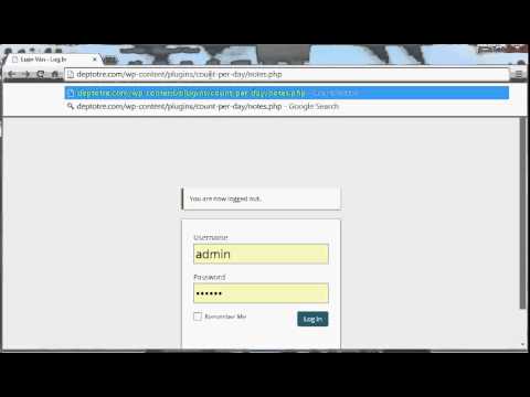 Count per Day Plugin   XSS Vulnerability