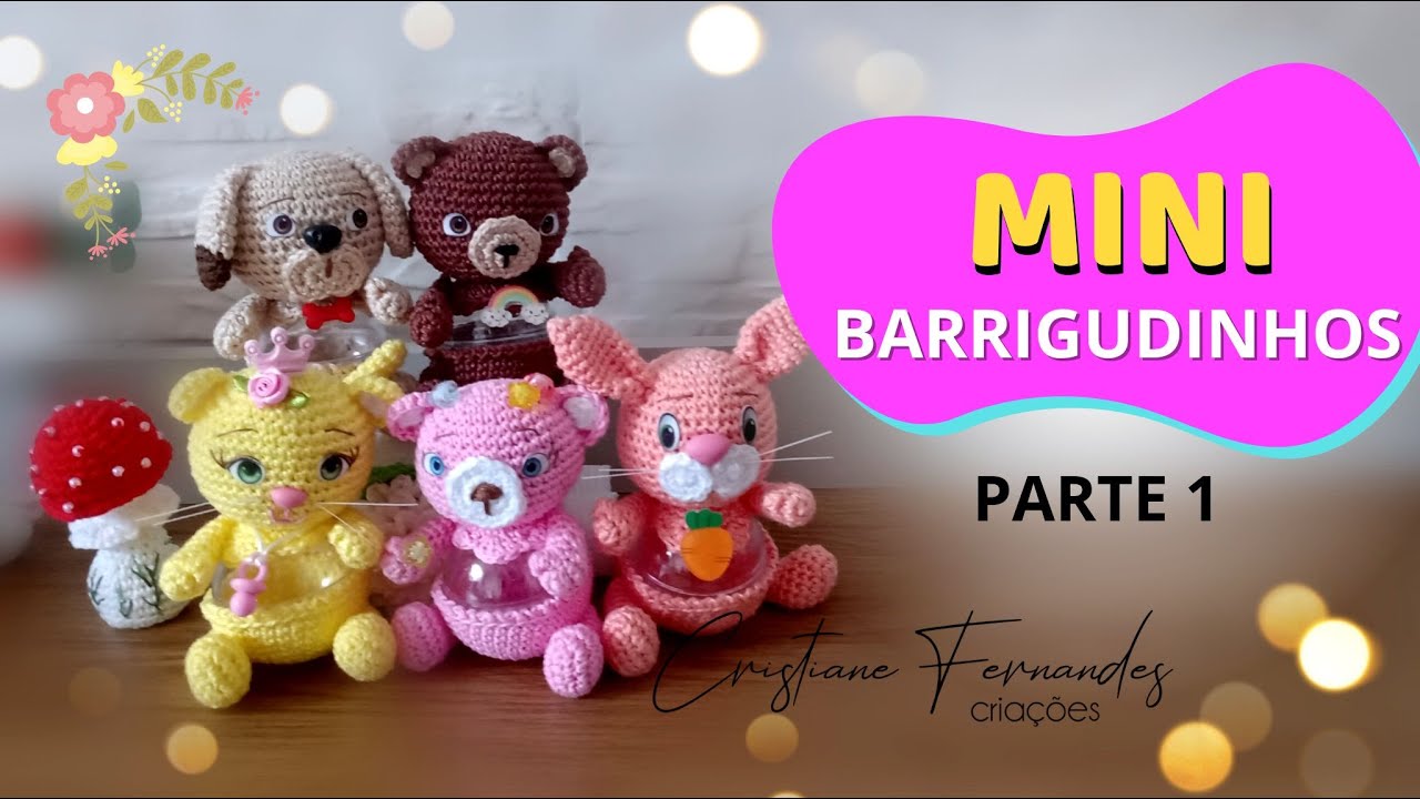 EXPLOSÃO DE VENDAS! MINI BARRIGUDINHOS COM 11CM - PARTE 1