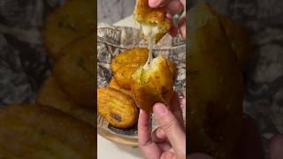 Dışı çıtır içi akışkan patates kroket 🔥 #patates #kroket #kaşar #tarif #recipe #food #shorts #fypシ
