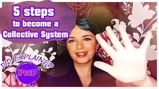 5 steps to become a Collective DID System. For NEW Systems! Dissociative Identity Disorder explained