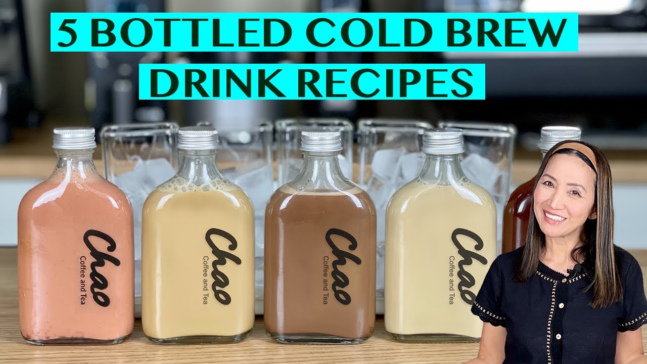 5 HOLIDAY COLD BREW COFFEE DRINK RECIPES IN CONCENTRATES: 180ML BOTTLES: FOR HOME OR BUSINESS