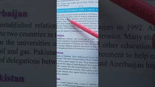 Pakistan Relations With Saudi Arabia And Central Asian Countries