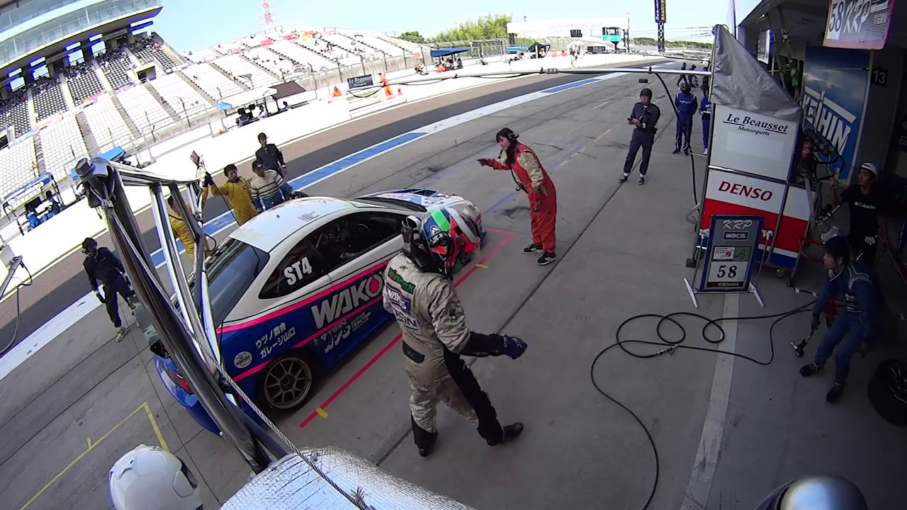 スーパー耐久 鈴鹿サーキット 決勝ピット作業 Youtube