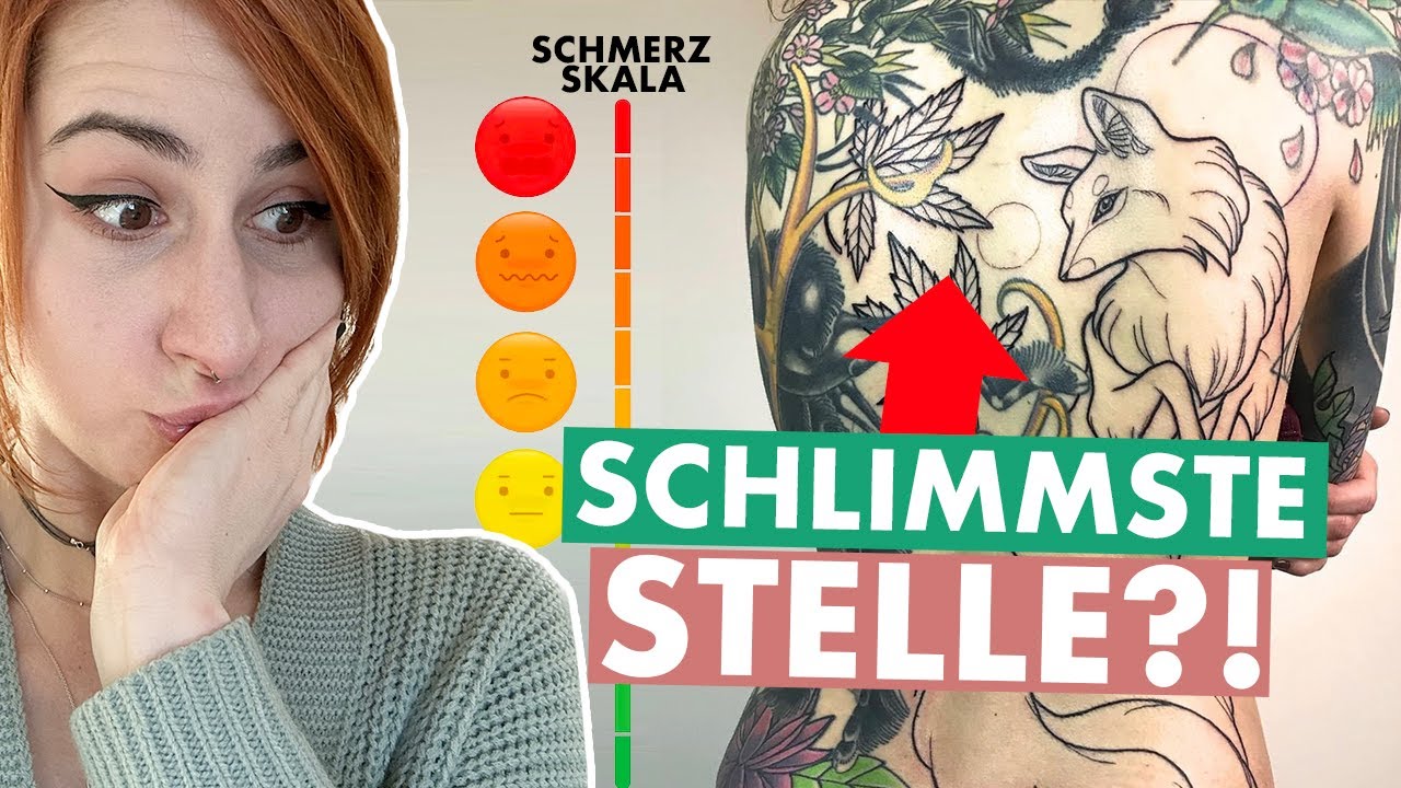 Tattoo Schmerz Wie Viel Sticht Es Wirklich Die Ultimative Schmerzskala Fur Frauen