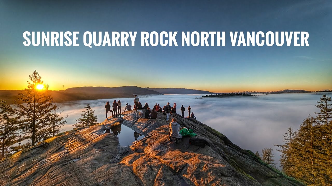 Epic Sunrise from Quarry Rock - DJI Mini 5 Pro