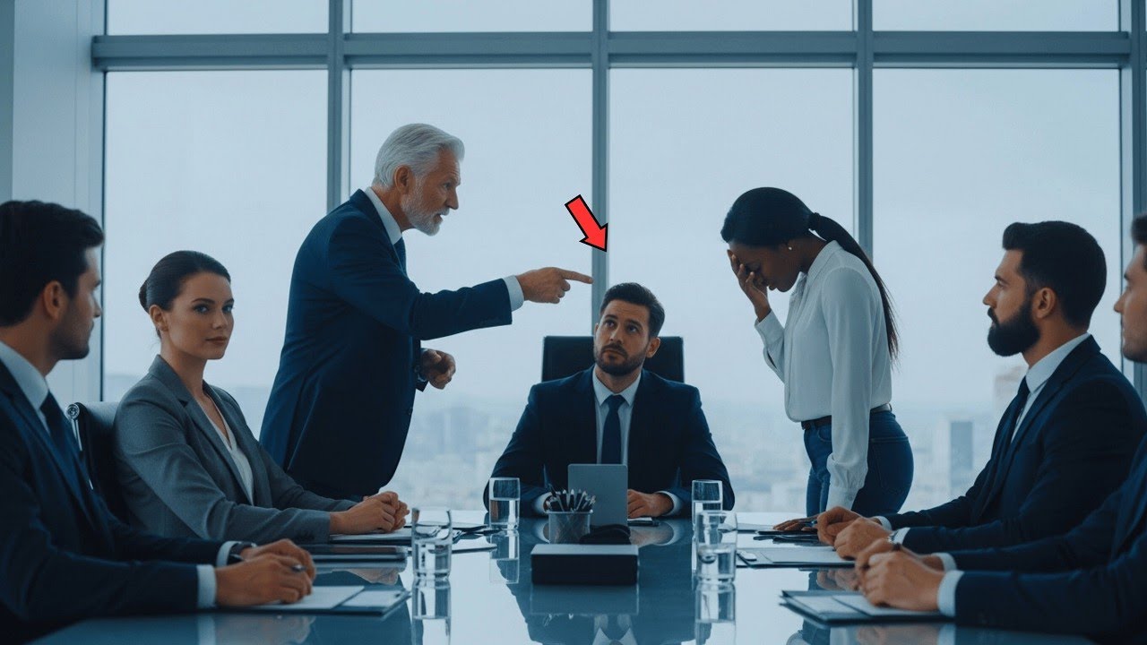 The Black Janitor’s Daughter Outsmarts Arrogant CEO in Job Interview Then Exposes His Darkest