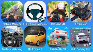 Vehicle Masters, Driving School and Parking, Car Drive 3D, Flying Car, Traffic and Driving screenshot 5