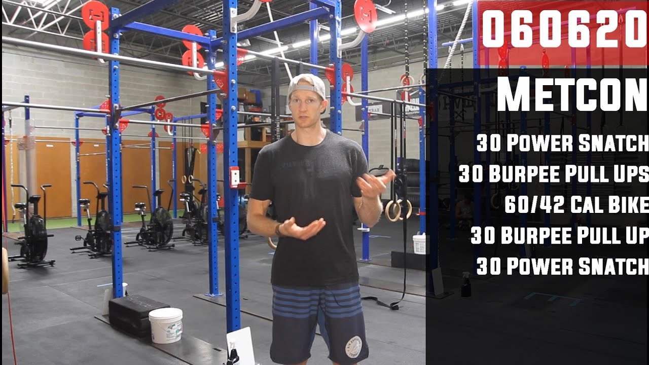 Big Shoulders CrossFit Workout of the Day 6.6.20 YouTube