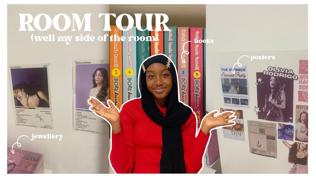 ROOM TOUR (well my side of the room)!