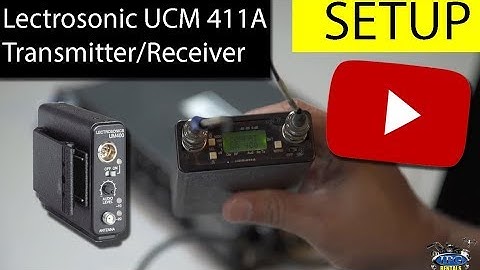 Camera Rentals | Video Production Equipments |  Lectrosonic UCM 411A Transmitter/Receiver