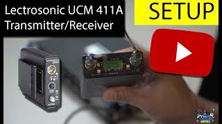 Camera Rentals | Video Production Equipments |  Lectrosonic UCM 411A Transmitter/Receiver