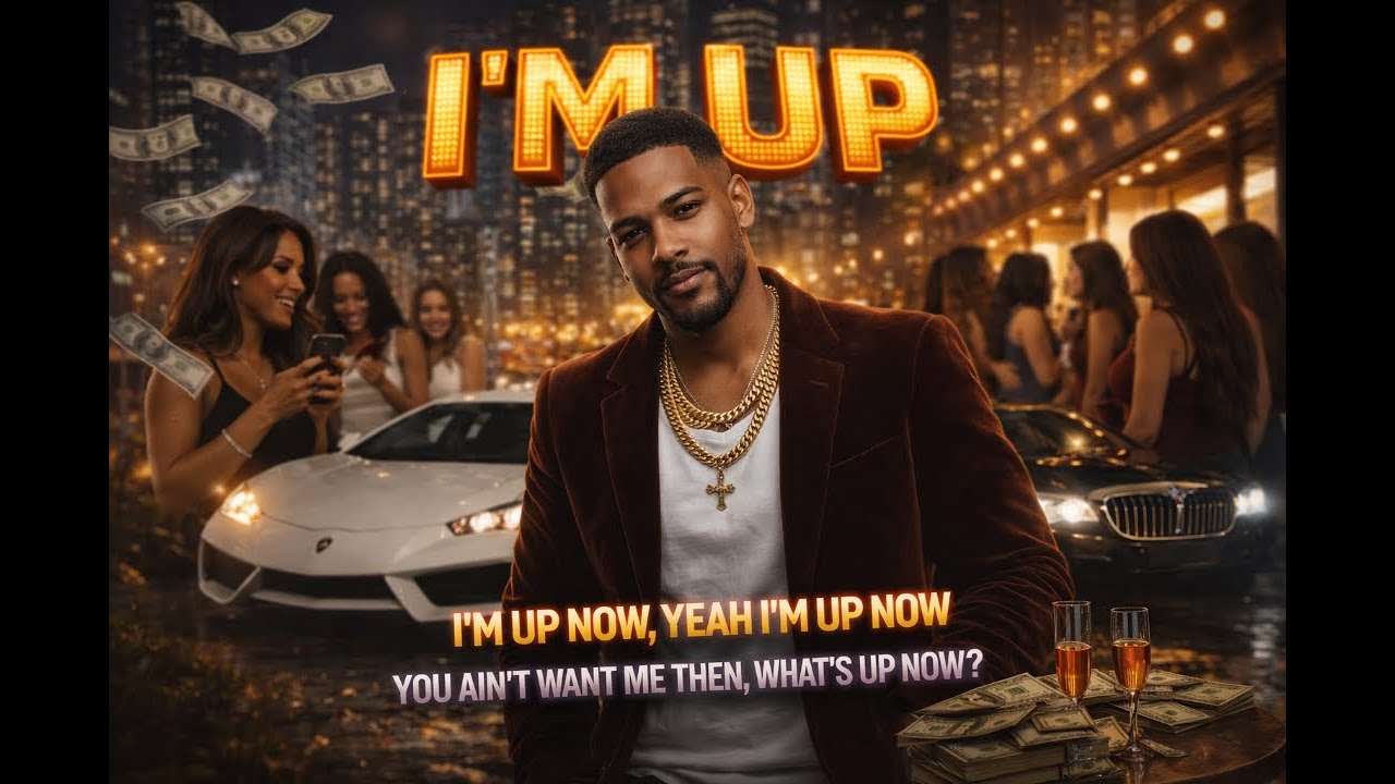 I'm Up ~ MYTY-M Music🎧  | High-energy American R&B Groove | Smooth Commanding Vocals