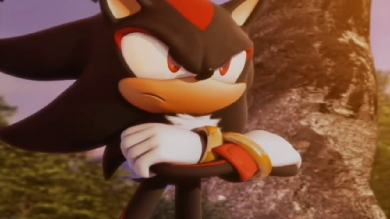 Shadow the Hedgehog cut out