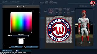 Hello there, dear baseball fans from all over the globe. some of you
asked me lately to show what colors i have used for logos and uniforms
in my previous vi...