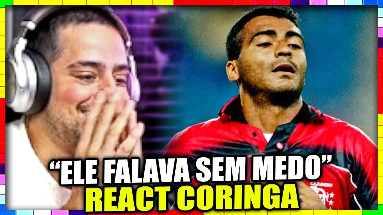 CORINGA REAGINDO AS MAIORES MITAGENS DO ROMÁRIO (by levi skills) 😲