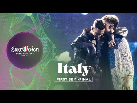 Mahmood &amp; Blanco - Brividi - LIVE - Italy 🇮🇹 - First Semi-Final - Eurovision 2022