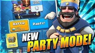 NEW 'PARTY MODE' UPDATE! R.I.P. 2V2!? 💀 Triple Draft & More! September Update - Clash Royale