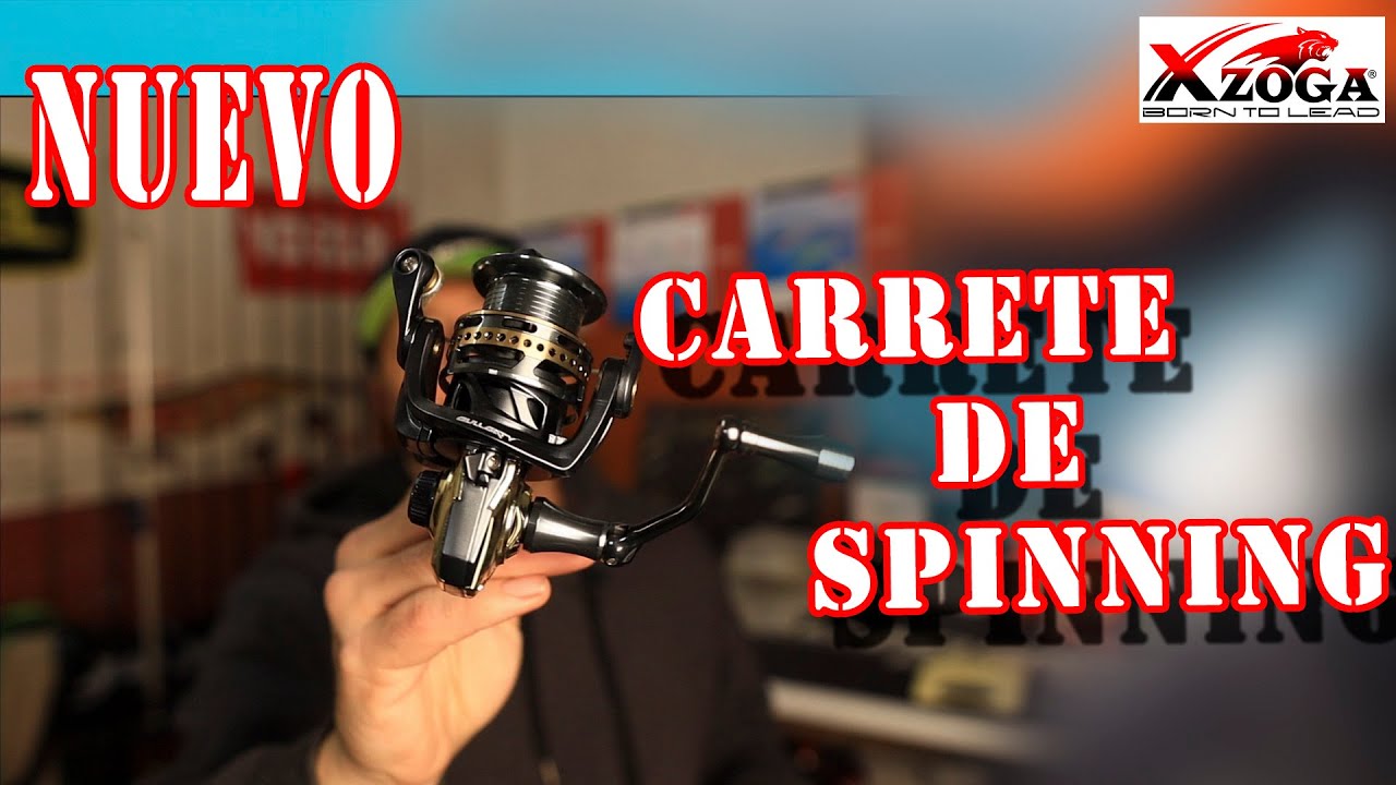 carrete para spinning el x-zoga matador tamaño 2000