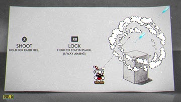 CUPHEAD - The "Insanely Difficult" Tutorial Speed Run 😂 (2160p 60fps)