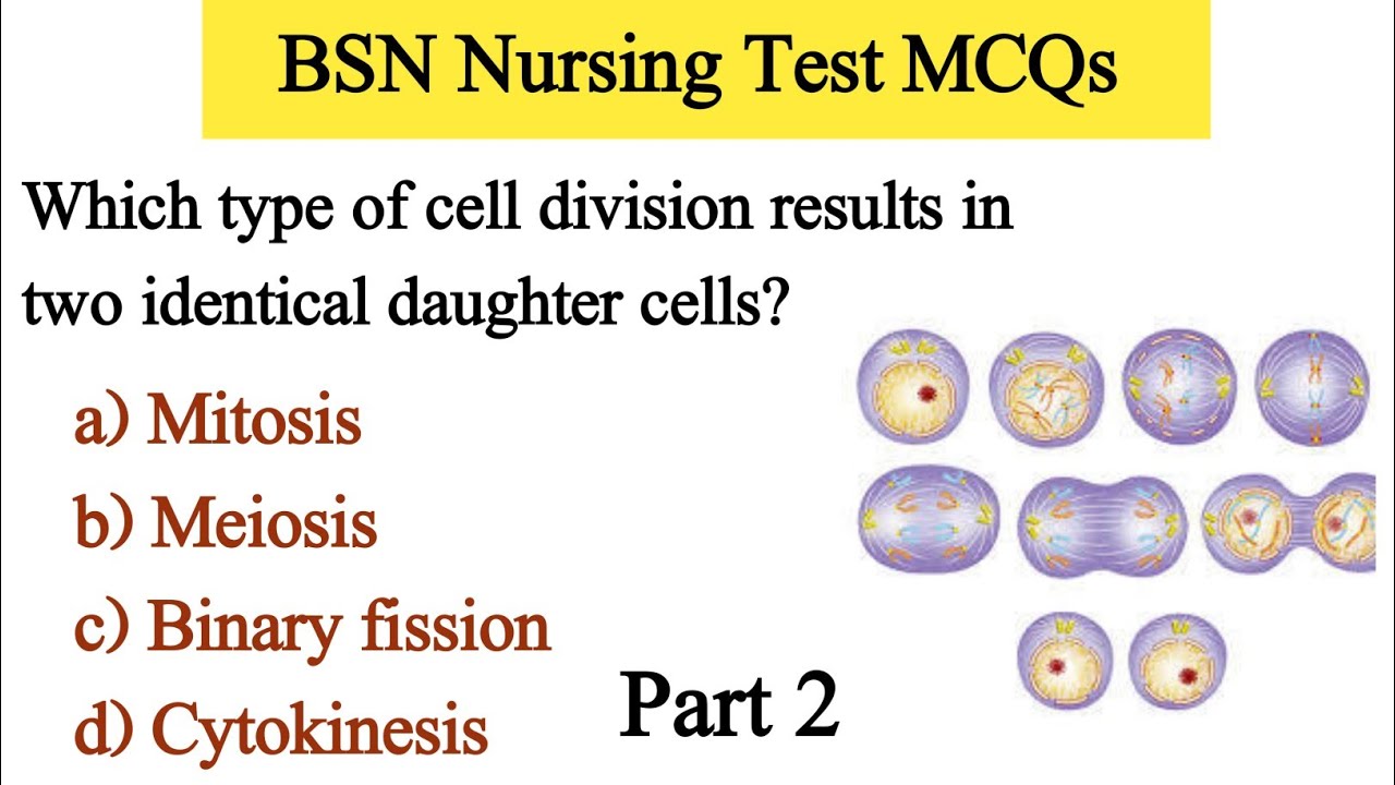 Bsn Nursing Test Mcqs || Important Mcqs For Nursing Admission Test ...