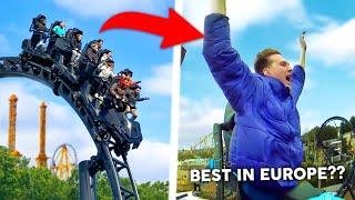 Riding the CRAZIEST Launch Coaster in Europe...