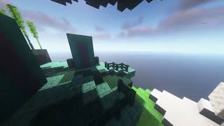 10 Minutes of SATISFYING MINECRAFT SHADER PARKOUR GAMEPLAY [Free to Use] [Map Download]