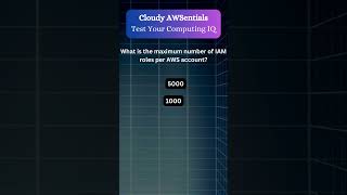 ✅ AWS Gurus Only: Test Your Skills in This Explosive Quiz Short! #amazonwebservices #cloudcomputing