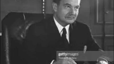 Robert H. Jackson (1946) "Interview at Nuremberg" by Ted Pierz/Harold Burson (AFN)