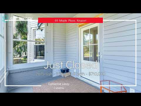 69 MAPLE PLACE, Keyport, NJ home video tour