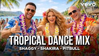 Shaggy X Shakira X Pitbull  Tropical Dance Mix  Paradise Island  Ai  2026