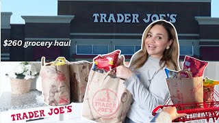 $260 TRADER JOE'S HAUL // New items, restocking staples + taste testing new snacks *went OVERBOARD* by Keisha Pettway 2,199 views 2 months ago 16 minutes