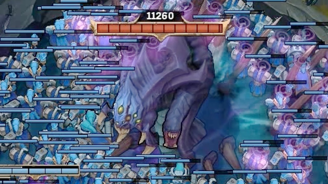 BARON KILLING 95 MINIONS!