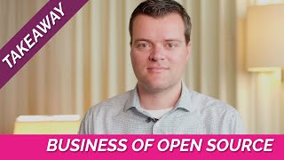 Myth #1: can’t make money from open source