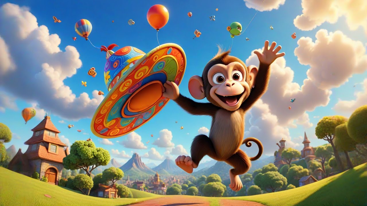 Where Did the Flying Hat Go? 🎩🕊️ | Fun Kids Story | Educational Video for Children