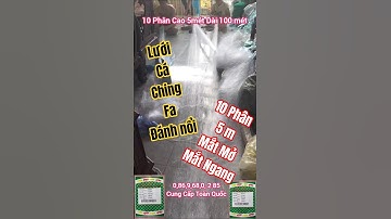 Lưới đánh cá 3 màn Đánh nổi Lưới đánh cá mắt mở mắt Ngang - lưới thả cá - lưới đánh cá - lưới giăng