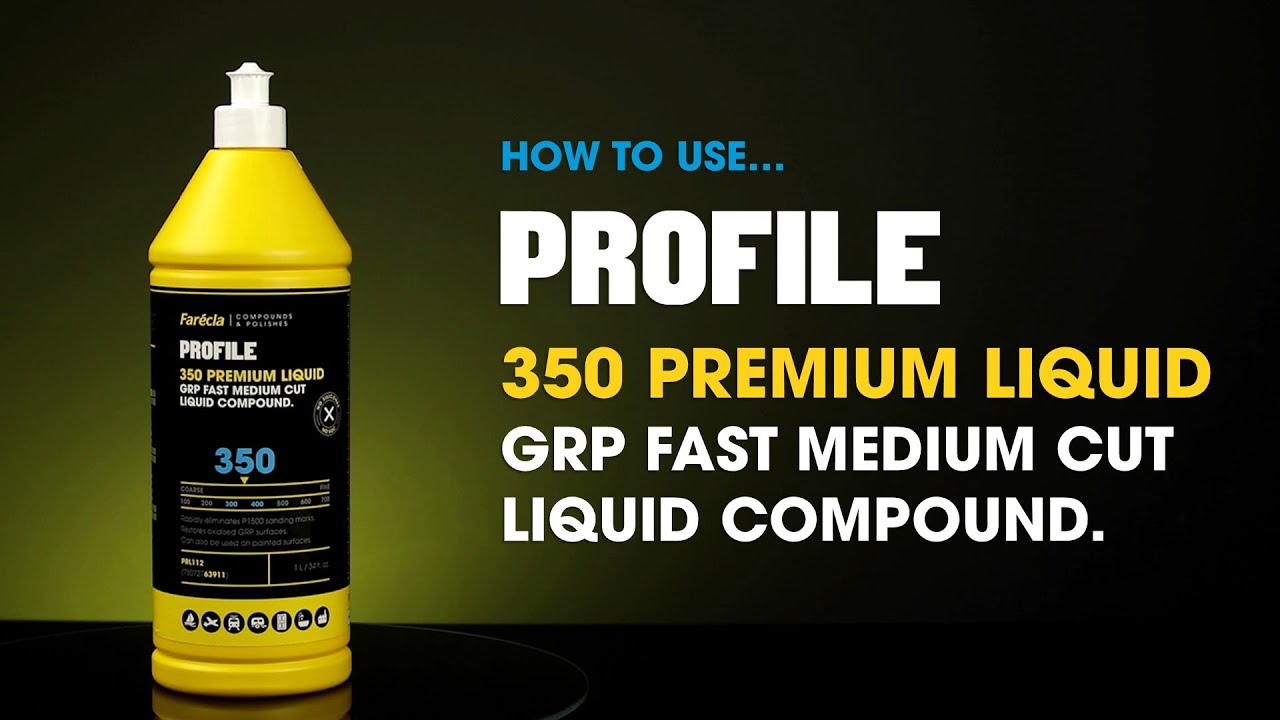 How to Use: Farécla Profile 350 Premium GRP Fast Medium Cut Compound (PRL112) [EN] | 