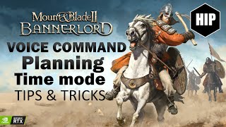Mount & Blade 2 Bannerlord Voice Commands and Time options - HIP